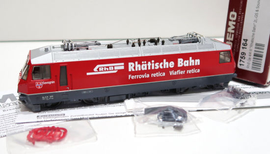 Bemo H0 1759 164 E-Lok Ge 4/4 III Rhätische Bahn "DCC Digital +Sound" 