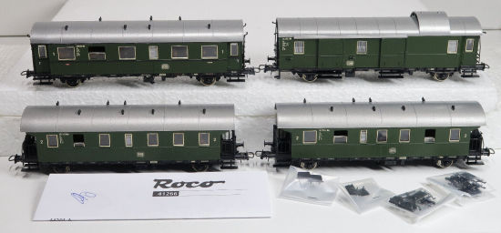 Roco H0 41266-2 Personenwagen-Set der DB 4-teilig