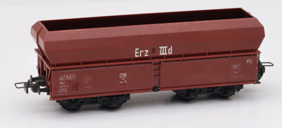 Trix Express H0 3487 Selbstentladewagen Erz IIId der DB