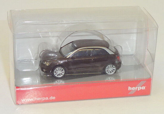Herpa H0 034319 Audi A1 teakbraun metallic 1:87 H21