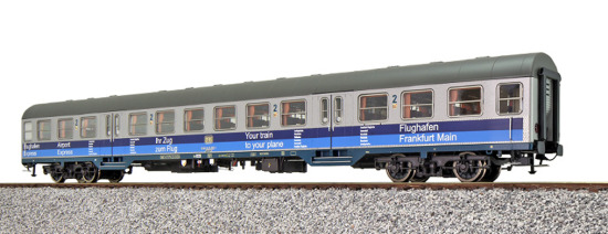 ESU H0 36476-S n-Wagen Set "Airport Express Pfauenauge" der DB 3-tlg 
