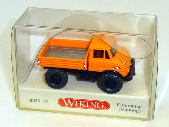 Wiking H0 037105 Unimog U 406 "Kommunal" orange 1:87 W68