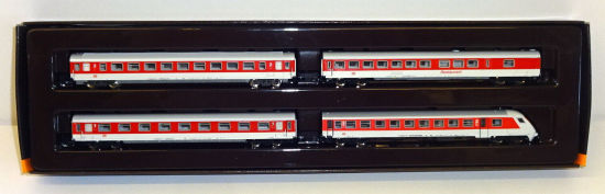 Märklin Z 87750 IC-Schnellzugwagen-Set der DB AG 4-teilig 