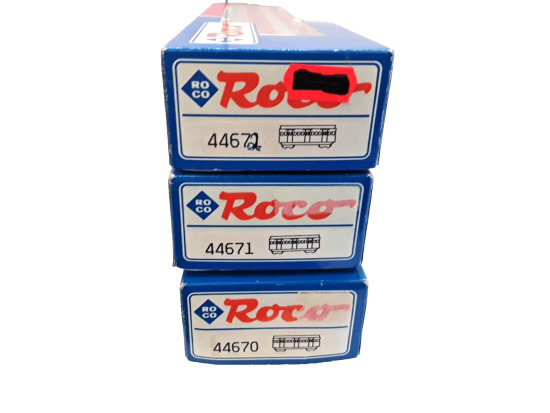 Roco H0 44670 44671 44672 S-Bahnwagen Set 