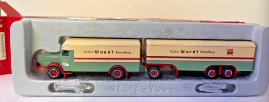 Herpa 1:87 305365 Büssing 8000 Hz Wandt A967