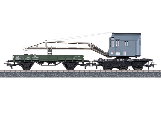 Märklin H0 46719 Kranwagen-Set mit Digital-Funktionen der DB "mfx" 
