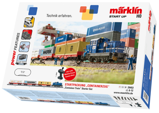Märklin H0 29453 Startpackung "Containerzug" mfx / Sound 
