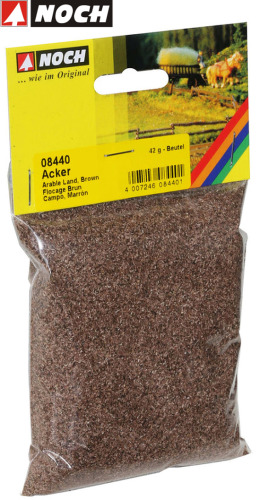 NOCH 08440 Streumaterial “Acker” 42 g (1 kg - 54,52 €) 