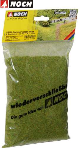 NOCH 50190 Streugras “Sommerwiese” 2,5 mm 100 g (1 kg - 109,90 €) 