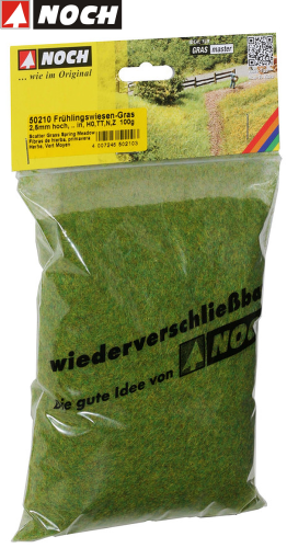 NOCH 50210 Streugras “Frühlingswiese” 2,5 mm 100 g (1 kg - 114,90 €) 