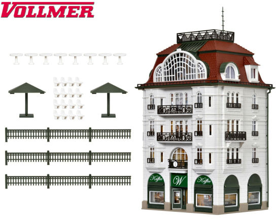 Vollmer H0 43618 Wiener Kaffeehaus 