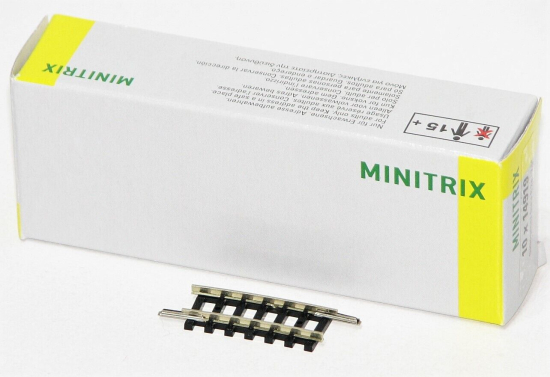 Minitrix / Trix N 14919-S Gebogenes Gleis R3a 7,5° (10 Stück) 