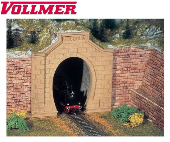 Vollmer H0 42504 Tunnelportal Rheintal 1-gleisig (2 Stück) 