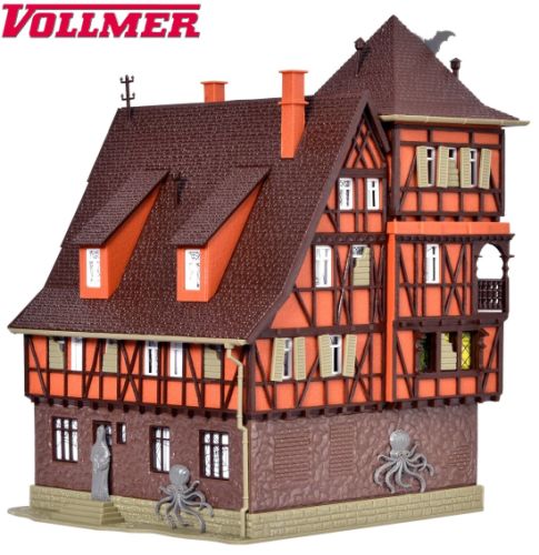 Vollmer H0 43679 Villa Vampir mit Farbtabletten 