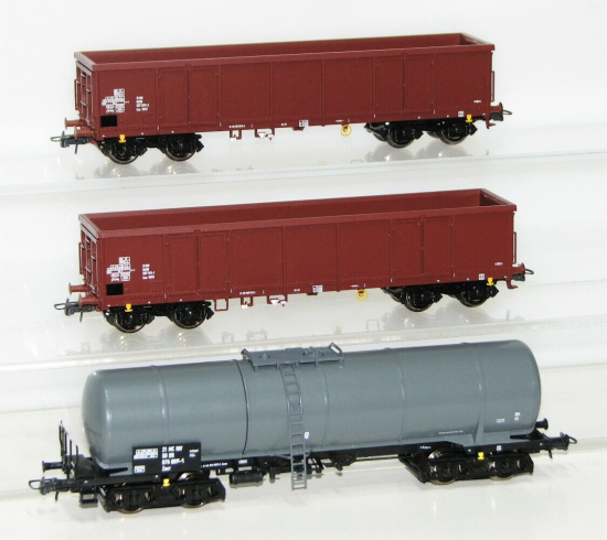 Roco H0 51331-2 Güterwagen-Set der DR 3-teilig 