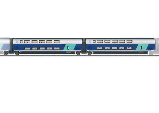 Märklin H0 43433 Ergänzungswagen-Set 2 zum TGV Euroduplex 37793 