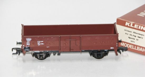 Klein Modellbahn H0 3071 Offener Güterwagen Typ Omm52 der DB 
