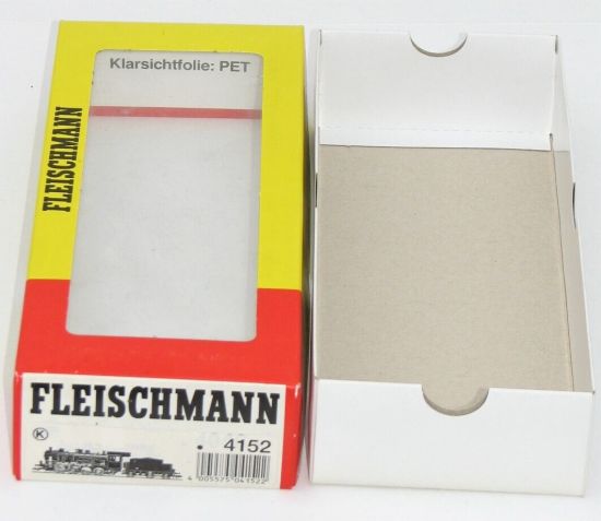 Fleischmann H0 4152 Leerkarton mit Inlay für Dampflok BR 55 der DR