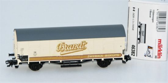Märklin H0 46382 SoMo Gedeckter Güterwagen "Brandt" der DB 