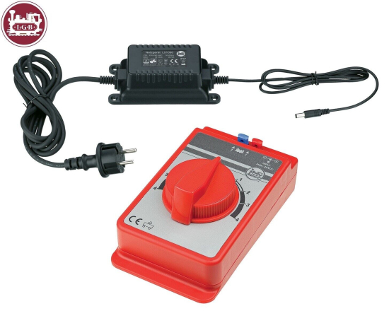 LGB 198983 + L51090 Fahrregler mit Netzteil 36 Watt 