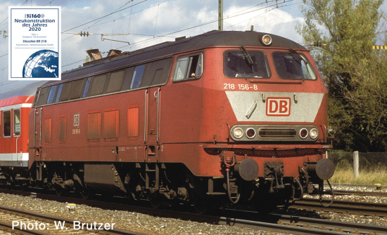 Fleischmann N 724300 Diesellok BR 218 der DB AG "DCC + 16-BIT-Sound" 