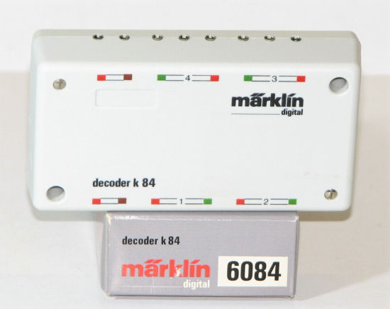 Märklin 6084 Decoder K84 Empfängermodul für Beleuchtung + Motoren 