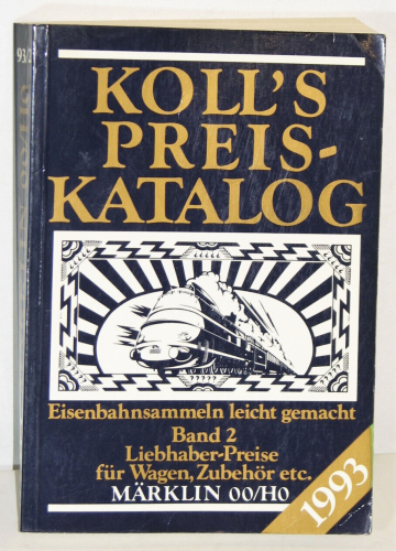 Märklin 00/H0 Koll's Preiskatalog 1993 Band 2
