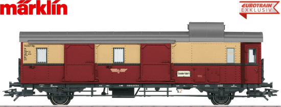 Märklin H0 43158 Donnerbüchse Gepäckwagen "Museumsbahn-Wagen" - Eurotrain Exklusivmodell (VB)