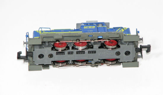 Hobbytrain/Conrad N 246052 Diesellok V60 der MWB "mit DSS"