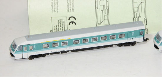Minitrix N 12887 Dieseltriebwagen BR 610 "Pendolino" der DB