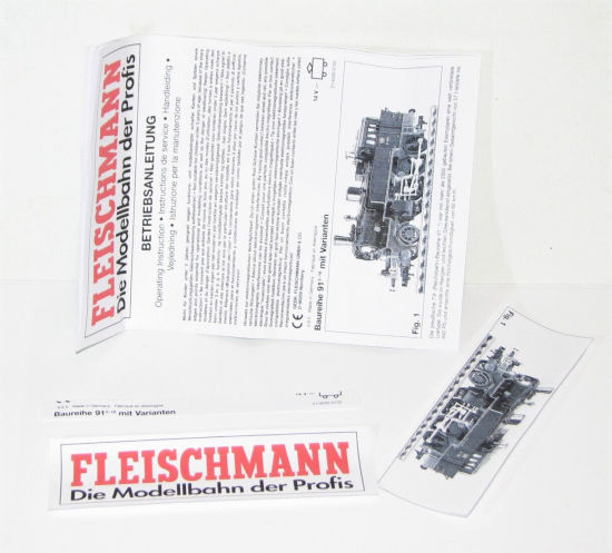 Fleischmann H0 85 4902 Dampflok BR 91 / T9.3 der KPEV "ESU Digital" 