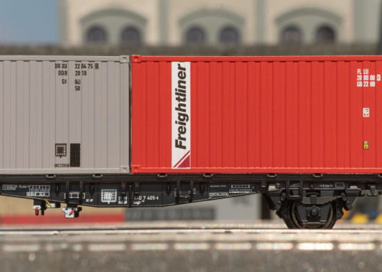 Märklin H0 47680 Container-Tragwagen-Set der DB 5-teilig 