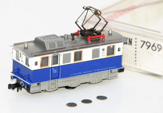 Fleischmann N 7969 Schienenreinigungslok/E-Lok der ELB 