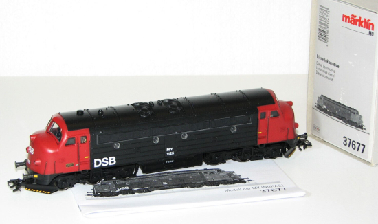 Märklin H0 37677 Diesellok Reihe MY 1125 NOHAB der DSB "mfx + Sound" #