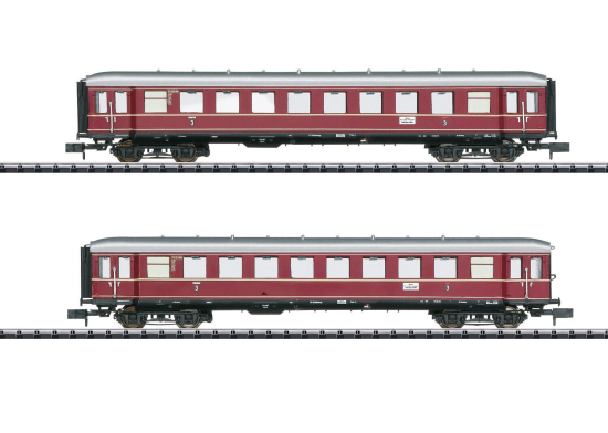 Minitrix / Trix N 15406 Wagen-Set "Die roten Bamberger" der DB Teil 2
