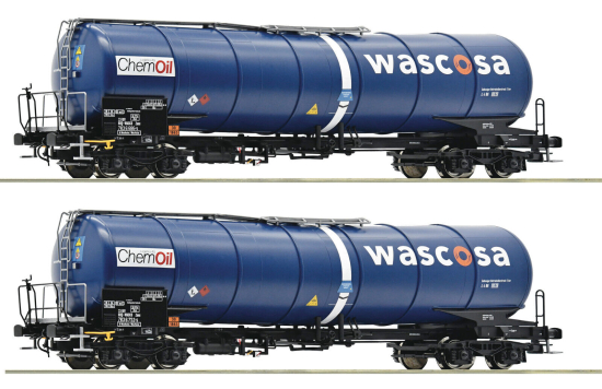 Roco H0 77046 Kesselwagen-Set "Zacns Wascosa" der ChemOil Logistics 