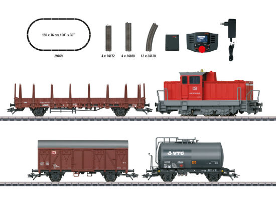 Märklin H0 29469 Digital-Startpackung "Güterzug" der DB AG "mfx / Sound" 