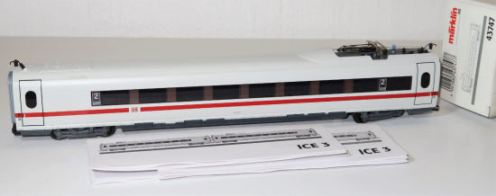 Märklin H0 43747 ICE 3 Zwischenwagen 2. Klasse für 37780 