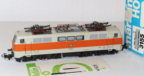 Märklin H0 3155 E-Lok BR 111 136-8 der DB "S-Bahn Lackierung" #