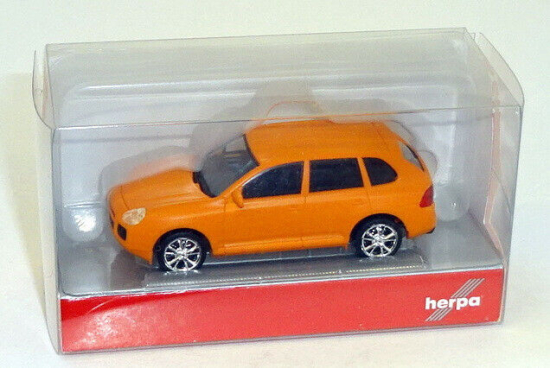 Herpa H0 024952 Porsche Cayenne Turbo mattorange 1:87 H17