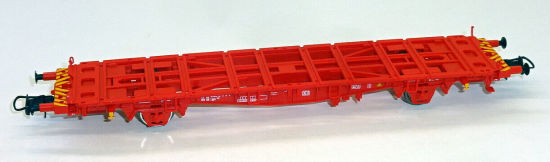 Roco H0 5110003-3 Containertragwagen unbeladen "Bauart Lgjs" der DB