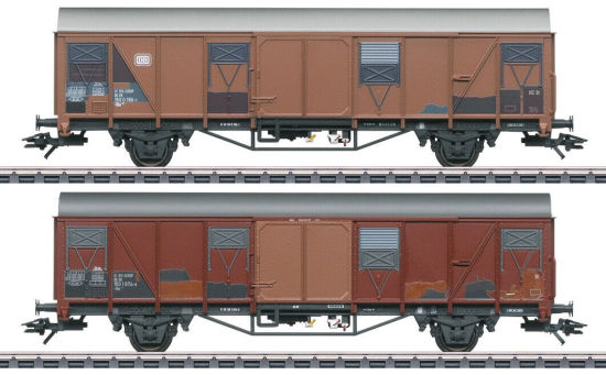 Märklin H0 26616-2 Güterwagen-Set "Bauart Gbs 254" der DB 