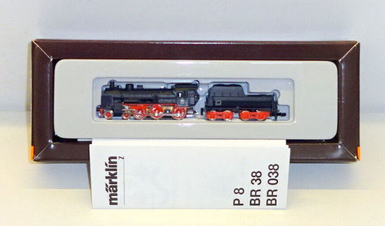 Märklin Z 88991 Dampflok BR 38 der DB 