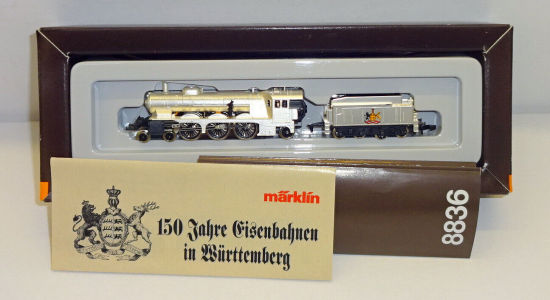 Märklin Z 8836 Dampflok Klasse C der K.W.St.E. 