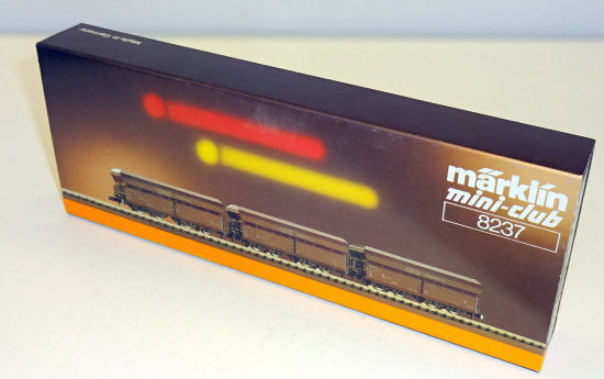 Märklin Z 8237-1 Selbstentladewagen-Set "RAG / Ruhrkohle AG" der DB 