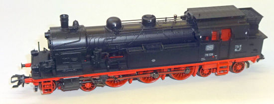 Märklin H0 37078 Dampflok BR 78 128 der DB "mfx / Sound" #