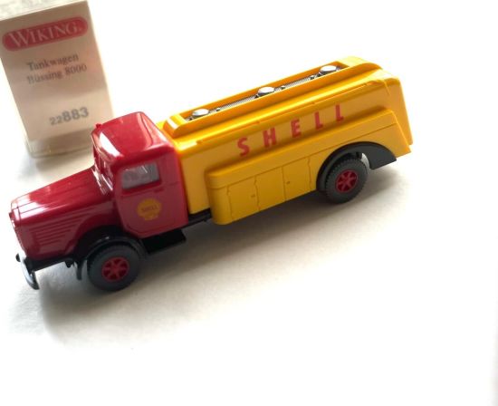 Wiking 1:87 22883 Büssing Shell Tankwagen A62