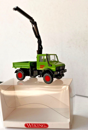 Wiking 1:87 6470127 Unimog mit Ladekran A136