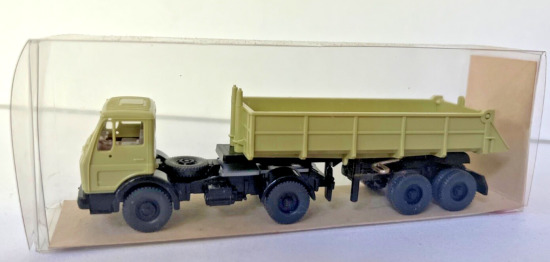 Wiking 1:87 677 MB Hinterkipper Sattelzug A1027