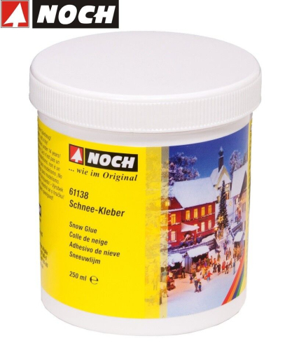 NOCH 61138 Schnee-Kleber 250 g (1 kg - 31,60 €) 